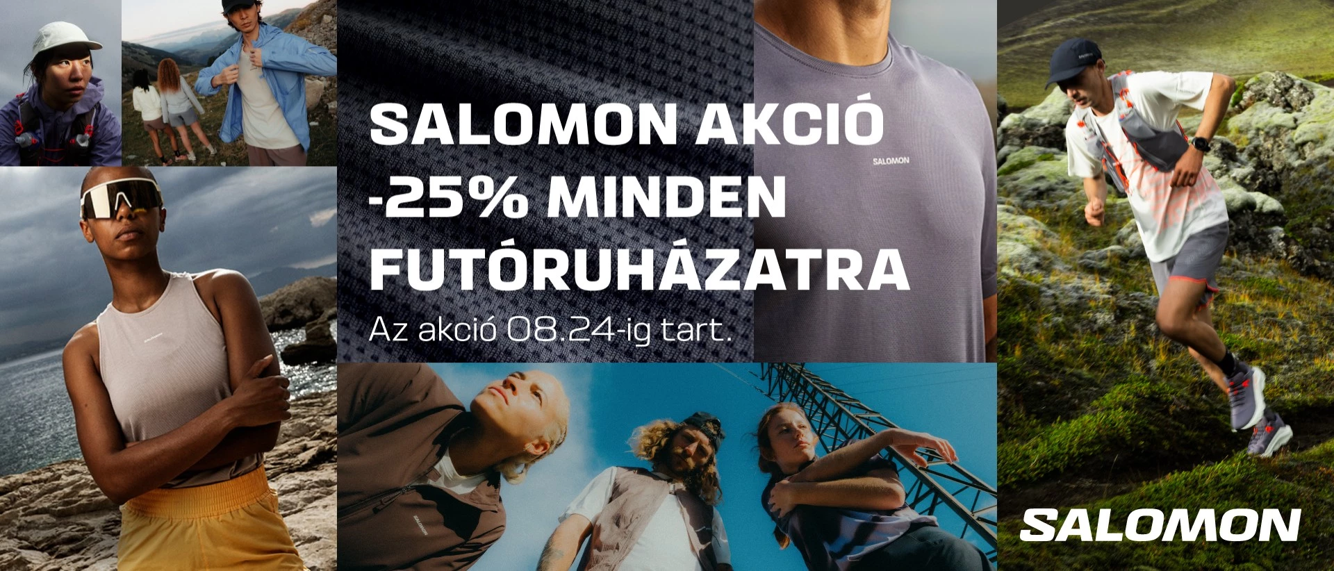 Salomon futóruházat akció