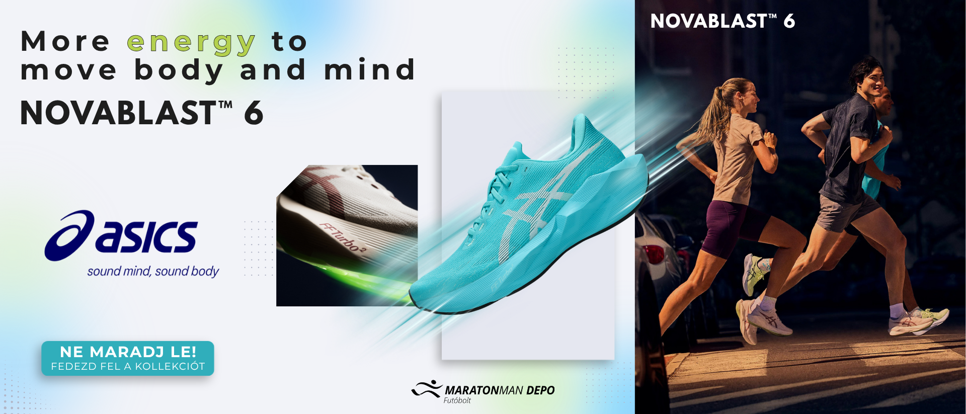 NOVABLAST 6 futócipő