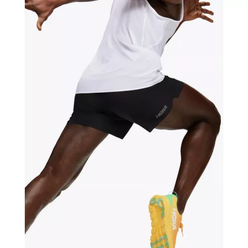 Hoka Glide 5inch Short W/ Brief férfi futó rövidnadrág