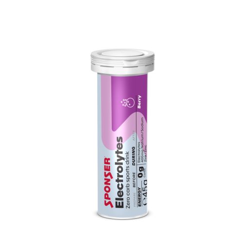Sponser Electrolyte Tabs (berry) pezsgőtabletta - 10 tabletta