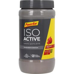 PowerBar Isoactive (pirosgyümölcs) italpor - 600 g
