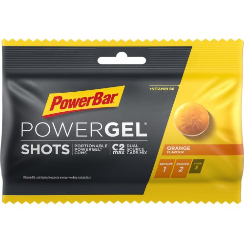 PowerBar PowerGel Shots (narancs) gumicukor - 60 g