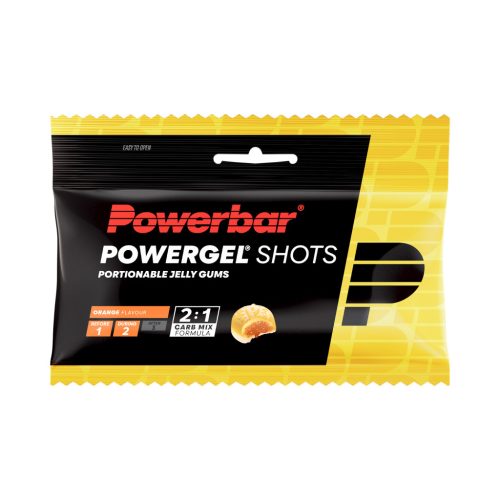 PowerBar PowerGel Shots (narancs) gumicukor - 60 g