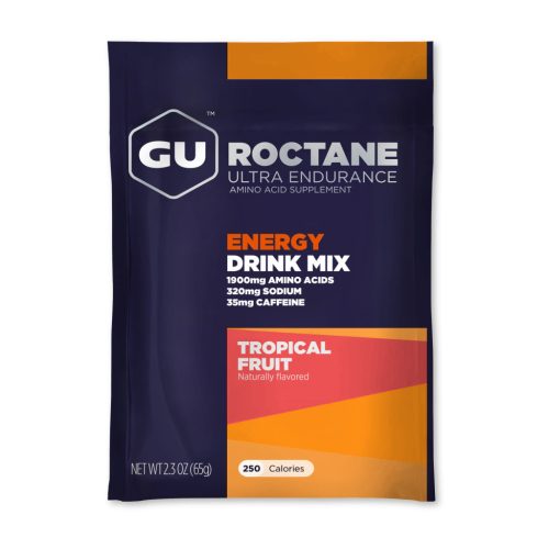 GU Roctane Energy Drink Mix (trópusigyümölcs) italpor - 65 g