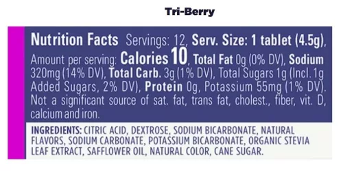 GU Hydration Drink Tabs (tri-berry) pezsgőtabletta - 12 tabletta