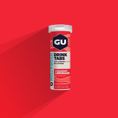GU Hydration Drink Tabs (eper-limonádé) pezsgőtabletta - 12 tabl
