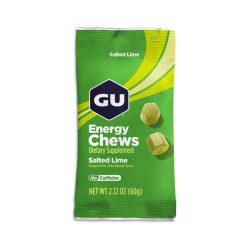 GU Chews (sós-lime) gumicukor - 60 g