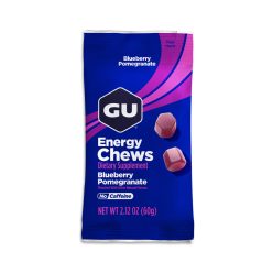 GU Chews (áfonya-gránátalma) gumicukor - 60 g