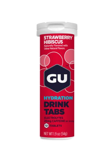 GU Hydration Drink Tabs (eper-hibiszkusz) pezsgőtabletta - 12 tabl