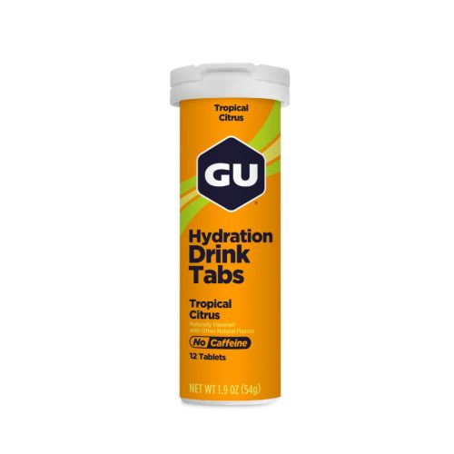 GU Hydration Drink Tabs (trópusi-citrus) pezsgőtabletta - 12 tabletta