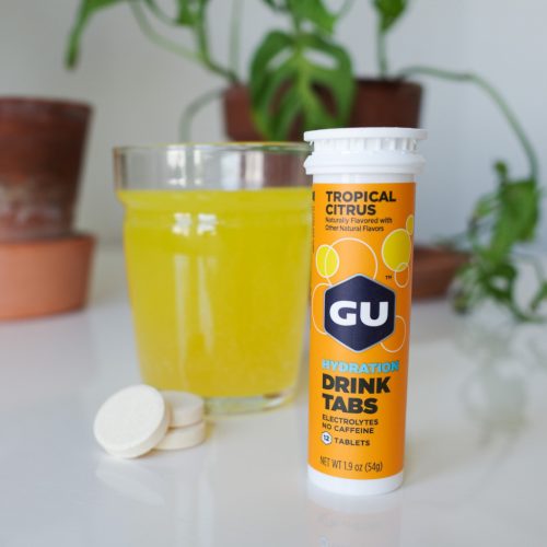 GU Hydration Drink Tabs (trópusi-citrus) pezsgőtabletta - 12 tabletta