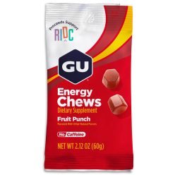 GU Chews (fruit-punch) gumicukor - 60 g
