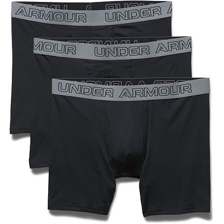 Under Armour (underwear) Cotton Stretch Boxerjock 6'' 3 Pack férfi fehérnemű