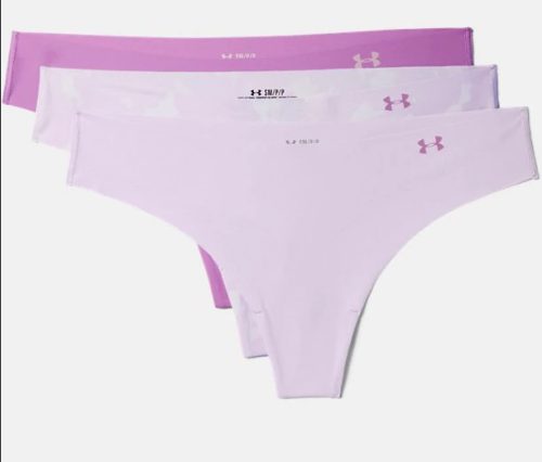 Under Armour PS Thong 3 Pack Print női fehérnemű