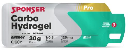 Sponser Carbo Hydrogel (menta) folyékony gél - 60g