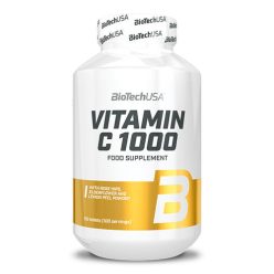 BioTech USA Vitamin C 1000 (ízetlen) - 100 tabletta