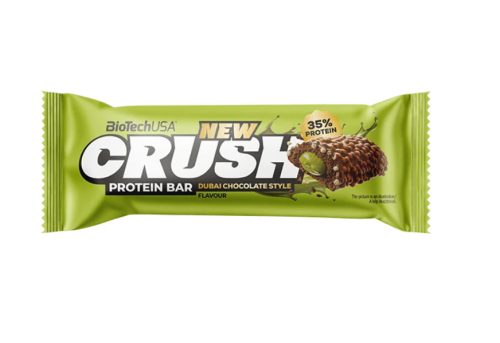 BioTech USA Crush Protein Bar (dubai csokoládé) fehérje-szelet - 45g