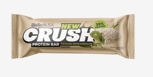 BioTech USA Crush Protein Bar (pisztácia-fehércsoki) fehérje-szelet - 45g