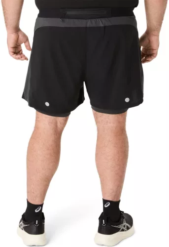Asics Road 2N1 5IN Short férfi futó rövidnadrág