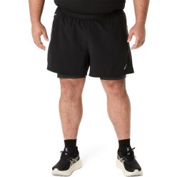 Asics Road 2N1 5IN Short férfi futó rövidnadrág