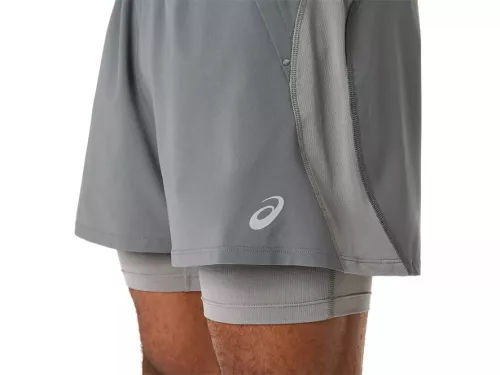 Asics Road 2in1 5in Short férfi futónadrág