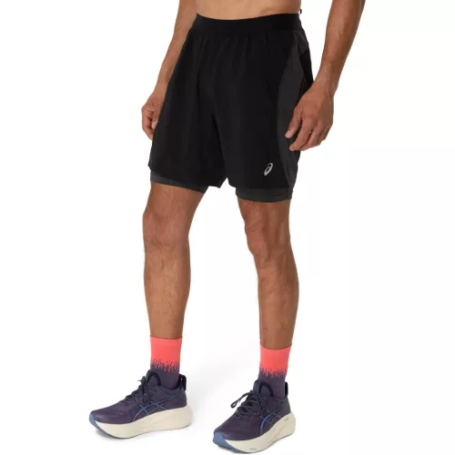 Asics Road 2-N-1 7IN Short férfi futó rövidnadrág