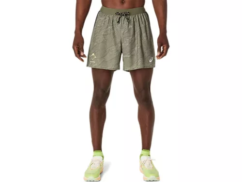 Asics Fujitrail All Over Print 5IN Short férfi rövid futónadrág