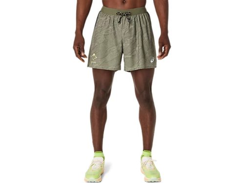 Asics Fujitrail All Over Print 5IN Short férfi rövid futónadrág