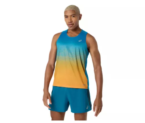 Asics Road Fade Singlet ujjatlan férfi futófelső