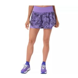  Asics Road All Over Print 2N1 3.5IN Short rövid női futónadrág