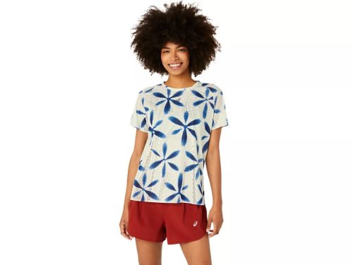 Asics Metarun Shibori SS Top női rövid ujjú futópóló