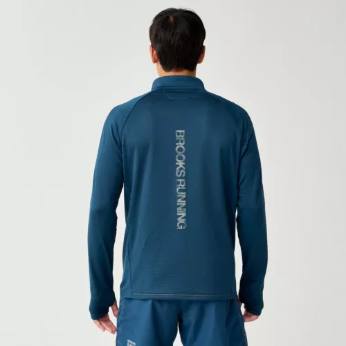 Brooks Reflective 1/2 Zip férfi futófelső