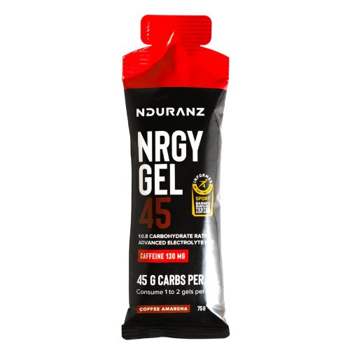 Nduranz Energy Unit koffein kávé (meggy) gél - 60 ml
