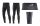Salomon Trail Windstopper Tight férfi futónadrág