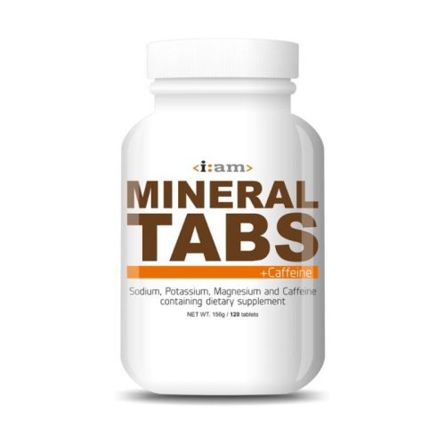 I:am Mineral Tabs +Caffeine (ízetlen) - 120 tabletta