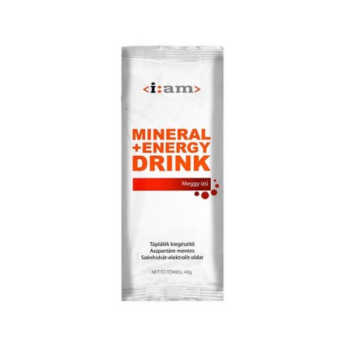 I:am Mineral + Energy Drink (cseresznye) italpor - 40 g