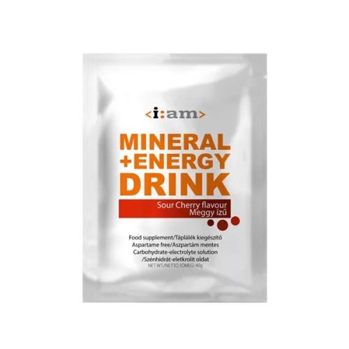 I:am Mineral Energy Drink (cseresznye) italpor - 40 g