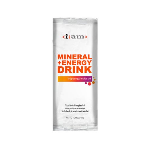I:am Mineral + Energy Drink (trópusi) italpor - 40 g