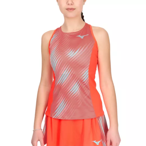 Mizuno Printed Tank női ujjatlan futófelső