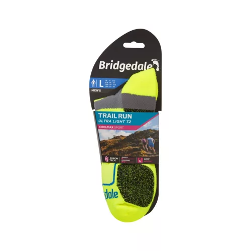 Bridgedale Trail Run UL T2 Coolmax Low férfi futózokni