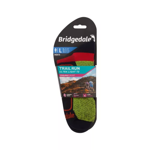 Bridgedale Trail Run UL T2 Coolmax Low férfi futózokni