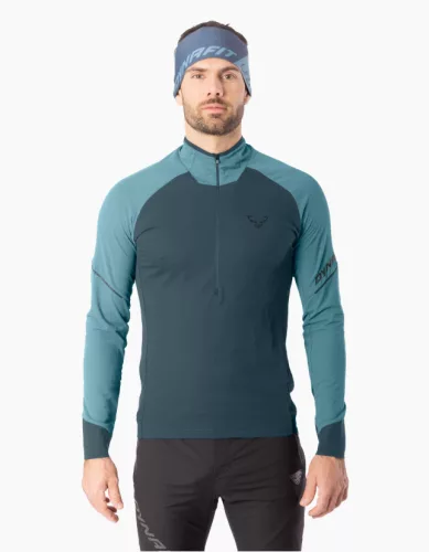 Dynafit Alpine L/S 1/2 Zip Tee M férfi futófelső
