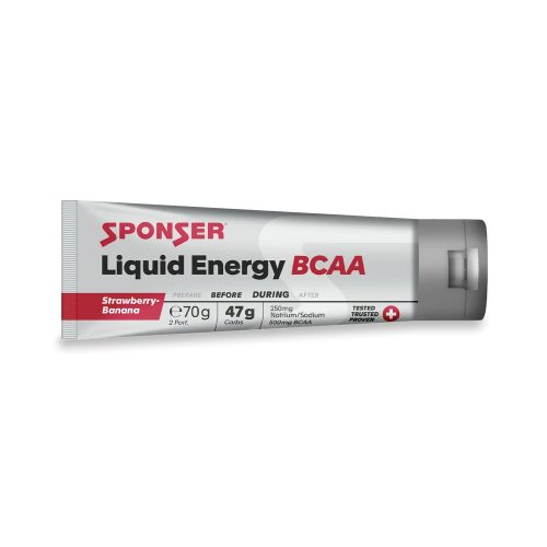 Sponser Liquid Energy BCAA (eper-banán) gél - 70 g