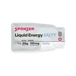Sponser Liquid Energy Salty (sós) gél - 35 g