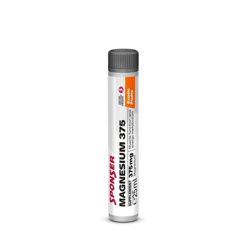Sponser Magnesium 375 (exotikus-gyümölcs) ampulla - 25 ml