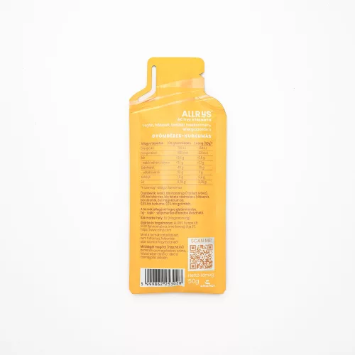 Allrys Energy (sós-kurkuma) gél - 50 g