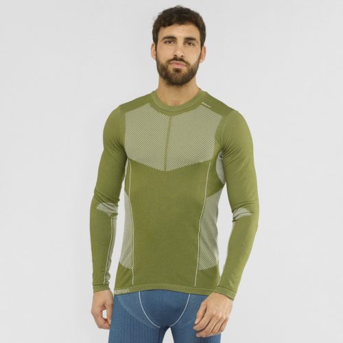 Salomon Warm Seamless Tee férfi hosszú ujjú futófelső