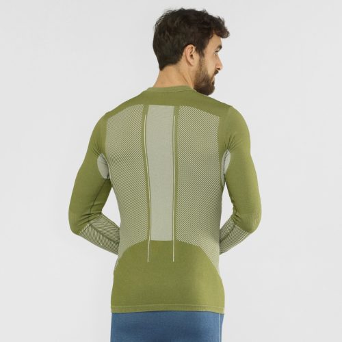 Salomon Warm Seamless Tee férfi hosszú ujjú futófelső