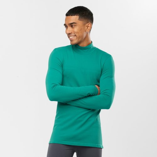 Salomon Sntial Warm LS TOP M férfi hosszú ujjú futófelső
