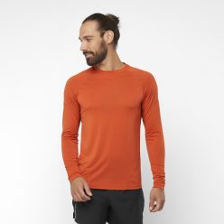 Salomon Cross Run LS Tee M férfi hosszú ujjú futófelső
